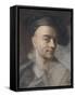 Autoportrait (1742 ?)-Maurice Quentin de La Tour-Framed Stretched Canvas