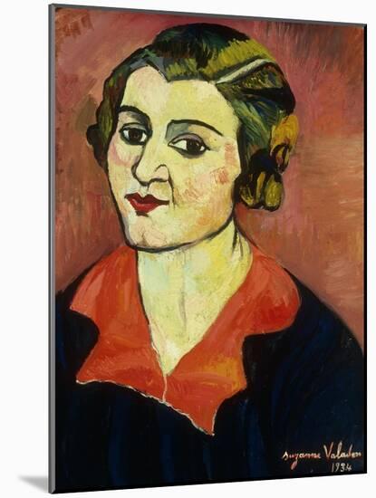 Autoportrait, 1934-Suzanne Valadon-Mounted Giclee Print