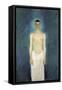 Autoportrait a Moitie Nu (Semi-Nude Self-Portrait) - Peinture De Richard Gerstl (1883-1908), Huile-Richard Gerstl-Framed Stretched Canvas