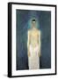 Autoportrait a Moitie Nu (Semi-Nude Self-Portrait) - Peinture De Richard Gerstl (1883-1908), Huile-Richard Gerstl-Framed Giclee Print