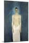 Autoportrait a Moitie Nu (Semi-Nude Self-Portrait) - Peinture De Richard Gerstl (1883-1908), Huile-Richard Gerstl-Mounted Giclee Print