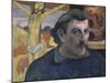 Autoportrait au Christ jaune-Paul Gauguin-Mounted Giclee Print