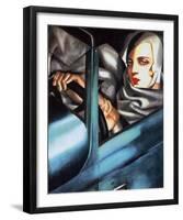 Autoportrait-Tamara de Lempicka-Framed Art Print