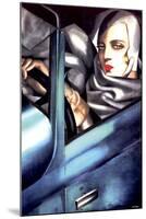 Autoportrait-Tamara de Lempicka-Mounted Art Print