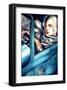 Autoportrait-Tamara de Lempicka-Framed Premium Giclee Print