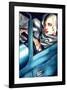 Autoportrait-Tamara de Lempicka-Framed Premium Giclee Print