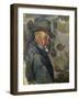 Autoportrait-Paul Cézanne-Framed Giclee Print