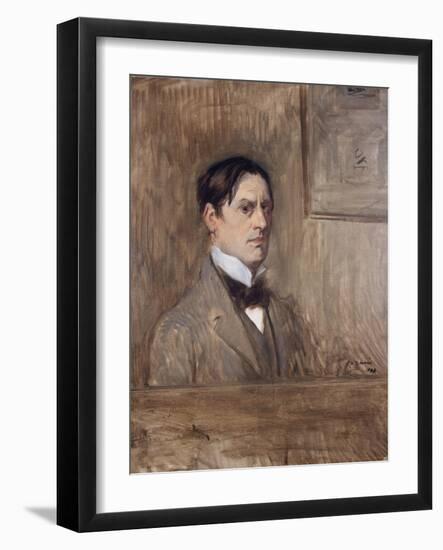 Autoportrait-Jean-Louis Forain-Framed Giclee Print