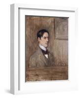 Autoportrait-Jean-Louis Forain-Framed Giclee Print