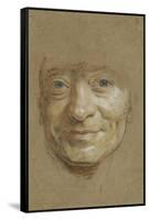 Autoportrait-Maurice Quentin de La Tour-Framed Stretched Canvas
