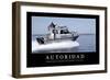 Autoridad. Cita Inspiradora Y Póster Motivacional-null-Framed Photographic Print