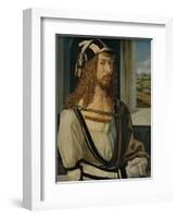 'Autorretrato', (Self-portrait), 1498, (c1934)-Albrecht Durer-Framed Giclee Print