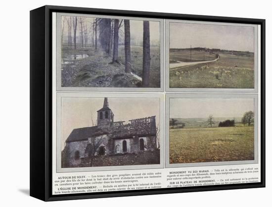 Autour De Soisy, Mondement Vu Des Marais, L'Eglise De Mondement, Sur Le Plateau De Mondement-Jules Gervais-Courtellemont-Framed Stretched Canvas