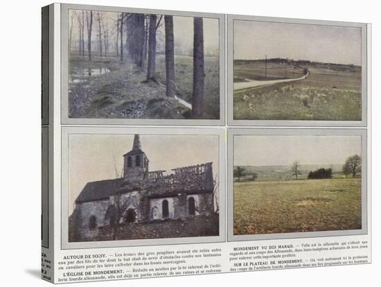 Autour De Soisy, Mondement Vu Des Marais, L'Eglise De Mondement, Sur Le Plateau De Mondement-Jules Gervais-Courtellemont-Stretched Canvas