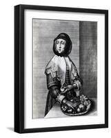 Autumn, 1641 (Etching)-Wenceslaus Hollar-Framed Giclee Print