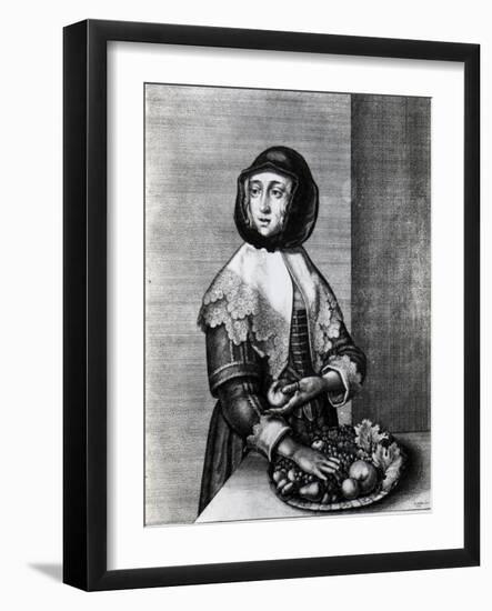 Autumn, 1641 (Etching)-Wenceslaus Hollar-Framed Giclee Print