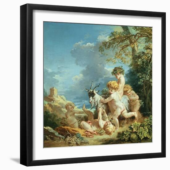 Autumn, 1731-Francois Boucher-Framed Giclee Print