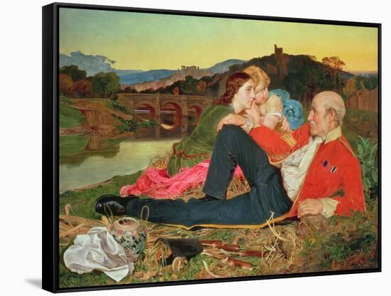 Autumn, 1860-Anthony Frederick Augustus Sandys-Framed Stretched Canvas