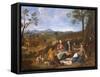 Autumn, 18th Century French School-null-Framed Stretched Canvas