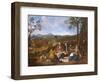 Autumn, 18th Century French School-null-Framed Art Print