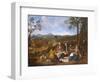 Autumn, 18th Century French School-null-Framed Art Print