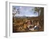 Autumn, 18th Century French School-null-Framed Art Print