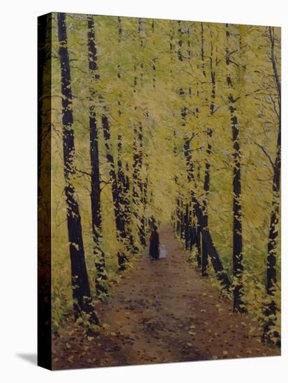 Autumn, 1905-Evgeni Ivanovich Stolitsa-Stretched Canvas
