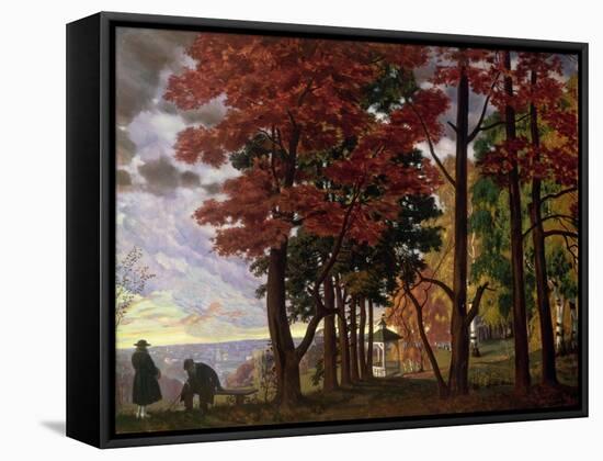 Autumn, 1918-B. M. Kustodiev-Framed Stretched Canvas