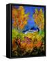 Autumn 455130-Pol Ledent-Framed Stretched Canvas