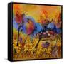 Autumn 884101-Pol Ledent-Framed Stretched Canvas