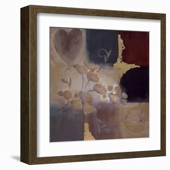 Autumn Accent Floral II-Laurie Maitland-Framed Giclee Print