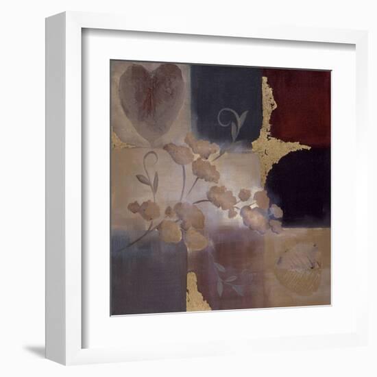 Autumn Accent Floral II-Laurie Maitland-Framed Giclee Print