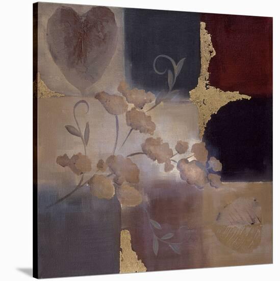 Autumn Accent Floral II-Laurie Maitland-Stretched Canvas