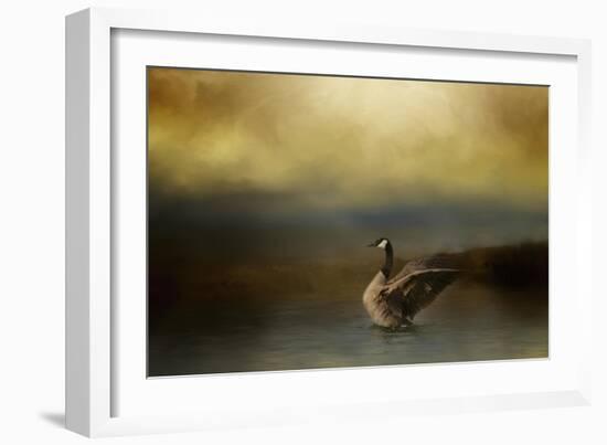 Autumn Afternoon Splash-Jai Johnson-Framed Giclee Print