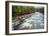 Autumn Along the Pemigewasset River, White Mountain NF, New Hampshire-Jerry & Marcy Monkman-Framed Photographic Print