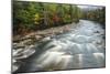 Autumn Along the Pemigewasset River, White Mountain NF, New Hampshire-Jerry & Marcy Monkman-Mounted Photographic Print