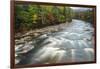 Autumn Along the Pemigewasset River, White Mountain NF, New Hampshire-Jerry & Marcy Monkman-Framed Photographic Print