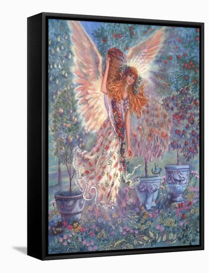 Autumn Angel-Judy Mastrangelo-Framed Stretched Canvas