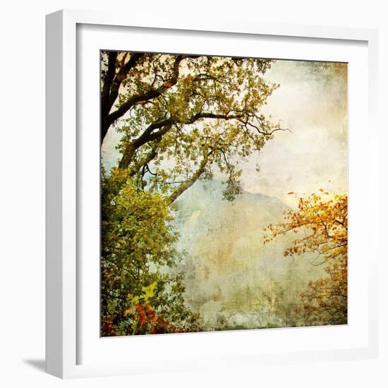 Autumn - Artwork In Painting Style-Maugli-l-Framed Art Print