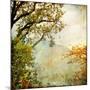 Autumn - Artwork In Painting Style-Maugli-l-Mounted Art Print