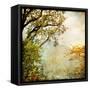 Autumn - Artwork In Painting Style-Maugli-l-Framed Stretched Canvas