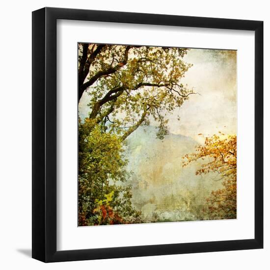 Autumn - Artwork In Painting Style-Maugli-l-Framed Art Print