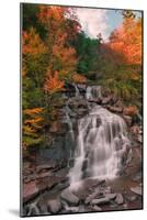 Autumn at Bastion Falls, New York-null-Mounted Photographic Print