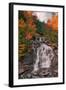 Autumn at Bastion Falls, New York-null-Framed Photographic Print