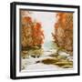 Autumn at Firemen's Park-Bruce Nawrocke-Framed Art Print