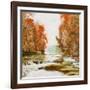 Autumn at Firemen's Park-Bruce Nawrocke-Framed Art Print