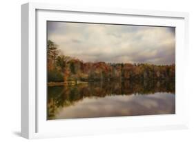 Autumn at Lake Lajoie 1-Jai Johnson-Framed Giclee Print