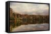 Autumn at Lake Lajoie 1-Jai Johnson-Framed Stretched Canvas