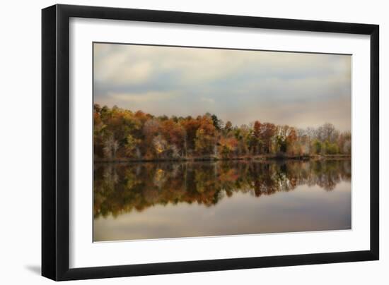 Autumn at Lake Lajoie 2-Jai Johnson-Framed Giclee Print