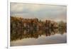 Autumn at Lake Lajoie 2-Jai Johnson-Framed Giclee Print